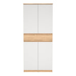 Naia Shoe Cabinet with 4 Doors + 1 Drawer 