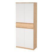 Naia Shoe Cabinet with 4 Doors + 1 Drawer 