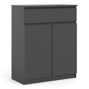 Naia Sideboard - 1 Drawer 2 Doors in Black Matt 