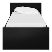 Naia Single Bed 3ft (90 x 190) in Black Matt 
