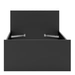 Naia Single Bed 3ft (90 x 190) in Black Matt 