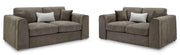 Naples Mocha Fabric 3+2 Seater Sofa Set