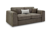 Naples Sofa - Mocha 3 Seater - 216 CM 