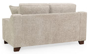 Nebraska Beige Fabric 2 Seater Sofa