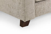 Nebraska Beige Fabric Large Corner Sofa Suite
