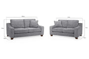 Nebraska Sofa Slate 3+2 Set 