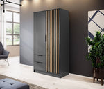 Nelly Hinged Door Wardrobe 105cm 