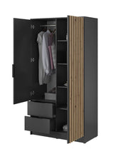 Nelly Hinged Door Wardrobe 105cm 