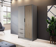 Nelly Hinged Door Wardrobe 105cm 