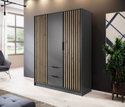 Nelly Hinged Door Wardrobe 155cm 