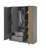 Nelly Hinged Door Wardrobe 155cm 