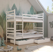 Wooden Bunk Bed Nemo with Storage