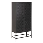 Newcastle 2 Door Cabinet in Matt Black 