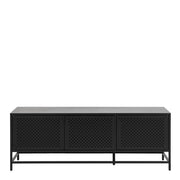 Newcastle 3 Door Sideboard in Matt Black 