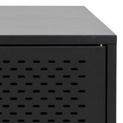 Newcastle 3 Door Sideboard in Matt Black 