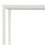 Newcastle Asymmetrical Bookcase with 6 Shelves in White 
