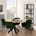 Newcastle Tall Bookcase with 5 Shelves in Matt Black 