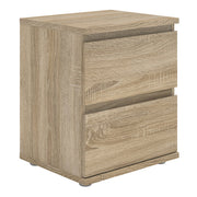 Nova Bedside 2 Drawer in Oak 