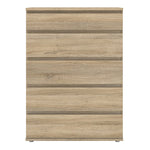 Nova Chest of 5 Drawers in Oak 
