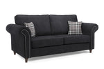 Oakland Sofa - Charcoal 3 Seater - 210 CM 