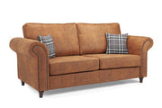 Oakland Sofa - Tan 3 Seater - 210 CM 