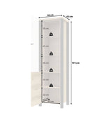 Olin 05 Tall Display Cabinet 56cm