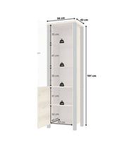 Olin 05 Tall Display Cabinet 56cm