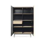 Orta Tall Display Cabinet 107cm