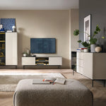 Orta Tall Display Cabinet 107cm