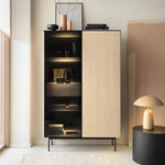 Orta Tall Display Cabinet 107cm