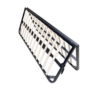 Kendra Dark Grey Fabric Bed - 4ft Small Double 