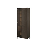 Piemonte PE-02 Tall Display Cabinet 73cm