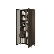 Piemonte PE-02 Tall Display Cabinet 73cm