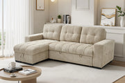 Palermo Sofabed | Beige Universal Corner | 250 x 156 CM