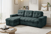 Palermo Sofabed | Teal Universal Corner | 250 x 156 CM