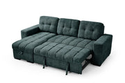Palermo Sofabed | Teal Universal Corner | 250 x 156 CM