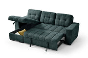Palermo Sofabed | Teal Universal Corner | 250 x 156 CM