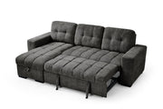Palermo Sofabed | Grey Universal Corner | 250 x 156 CM