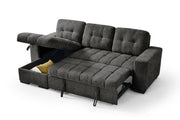 Palermo Sofabed | Grey Universal Corner | 250 x 156 CM