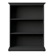 Paris Low Bookcase in Matt Grey 