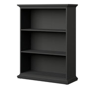 Paris Low Bookcase in Matt Grey 