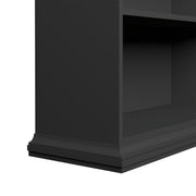 Paris Low Bookcase in Matt Grey 