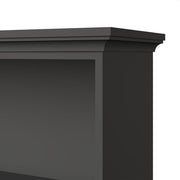 Paris Tall Bookcase in Matt Grey 