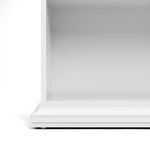 Paris Tall Bookcase in White 