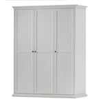 Paris Wardrobe with 3 Doors in White 