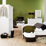 Paris Wardrobe with 3 Doors in White 