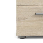 Pepe Bedside 2 Drawers in Oak 
