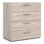 Pepe Chest of 4 Drawers in Truffle Oak 