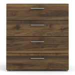 Pepe Chest of 4 Drawers in Walnut 