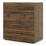 Pepe Chest of 4 Drawers in Walnut 